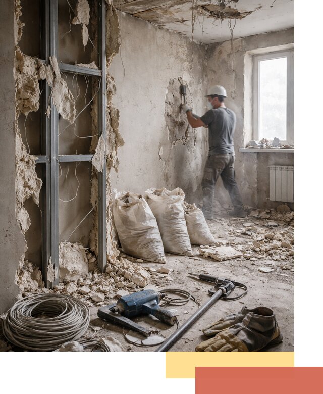 Профессиональный демонтаж зданий и конструкций в Смоленске