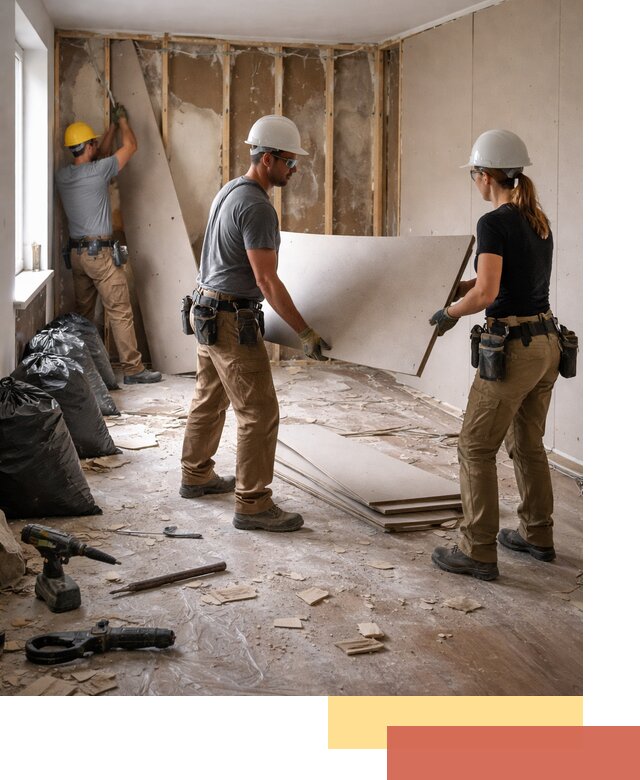 Демонтаж стеновых панелей в Смоленске быстро и аккуратно