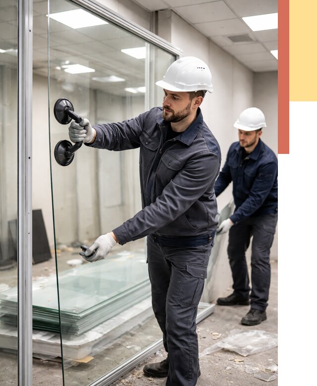 Демонтаж стеклянных перегородок в Смоленске от 3282 руб. — быстро и недорого | ОТДЕЛОЧНИК-Смл