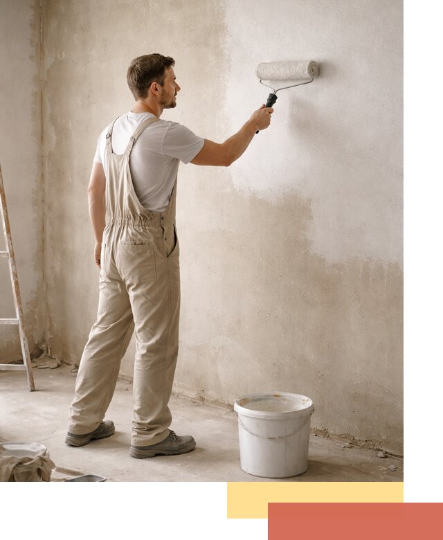 Грунтовка стен под отделку в Смоленске профессиональным раствором