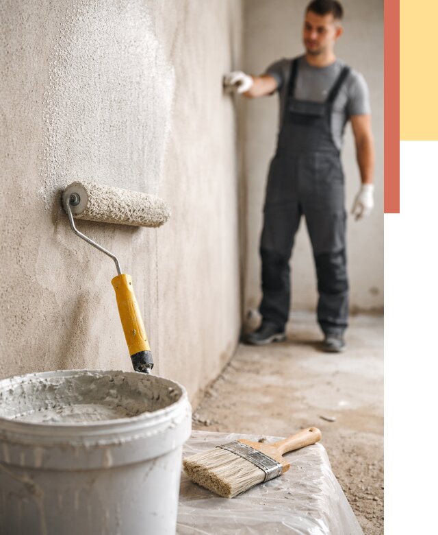 Нанесение бетоноконтакта на стены в Смоленске от 4307 руб. быстро и недорого | ОТДЕЛОЧНИК-Смл