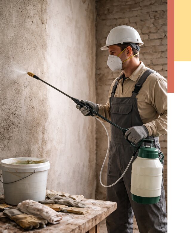 Антисептическая обработка стен в Смоленске от 1231 руб. — быстро и недорого | ОТДЕЛОЧНИК-Смл