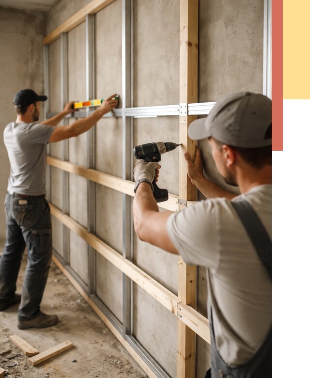 Устройство обрешетки под панели в Смоленске от 2154 руб. — монтаж под ключ | ОТДЕЛОЧНИК-Смл