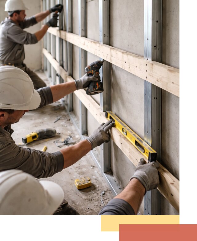 Устройство обрешетки под панели в Смоленске