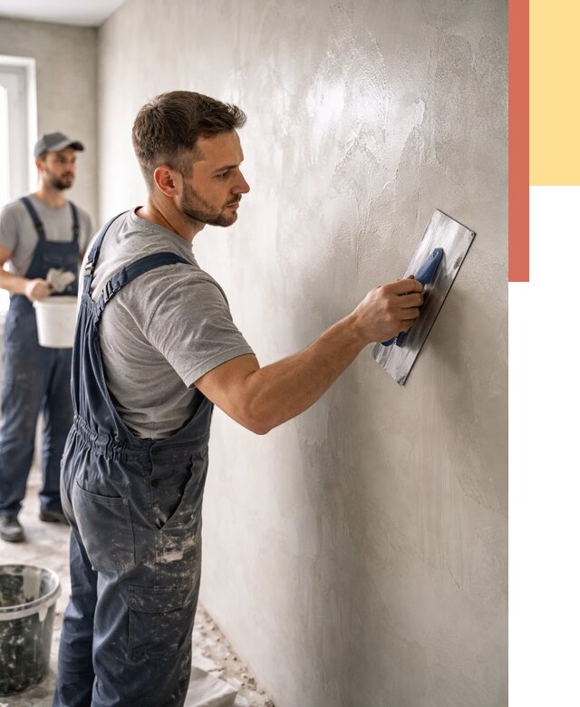 Глянцевание штукатурки стен в Смоленске от 7691 руб. — услуги и затирка | ОТДЕЛОЧНИК-Смл