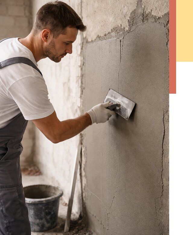 Штукатурка стен под плитку в Смоленске от 4307 руб./м2 — выравнивание под плитку | ОТДЕЛОЧНИК-Смл