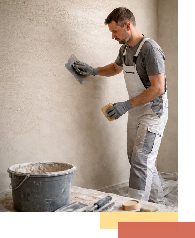 Декоративная штукатурка травертин в Смоленске для стен и потолков