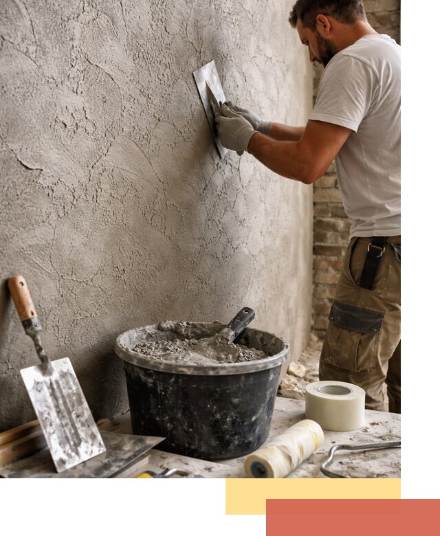 Декоративная штукатурка лофт в Смоленске — отделка стен и потолков