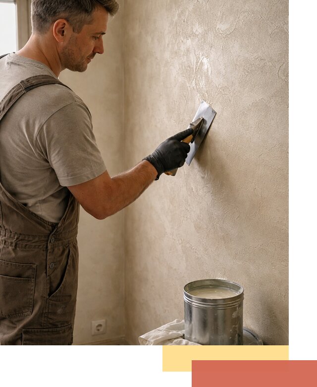 Нанесение воска на штукатурку в Смоленске для защиты и блеска