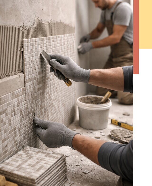 Облицовка стен мозаикой в Смоленске от 3282 руб/м2 — укладка мозаики на стены | ОТДЕЛОЧНИК-Смл