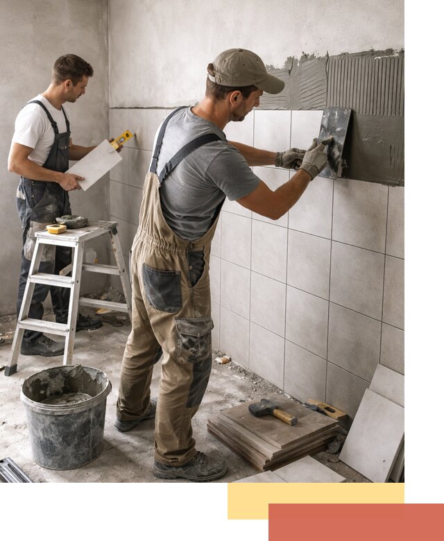 Укладка плитки на стены в Смоленске профессионально и надежно