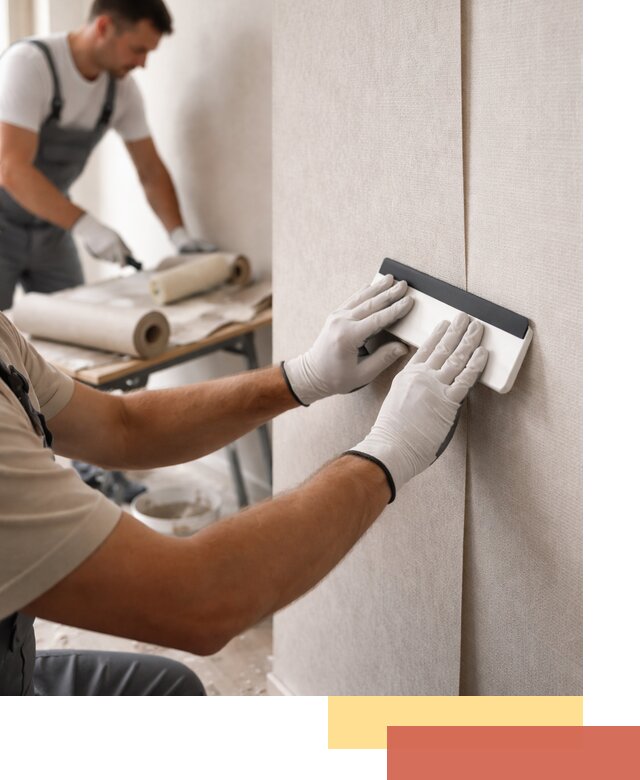 Поклейка обоев под покраску в Смоленске профессионально и быстро