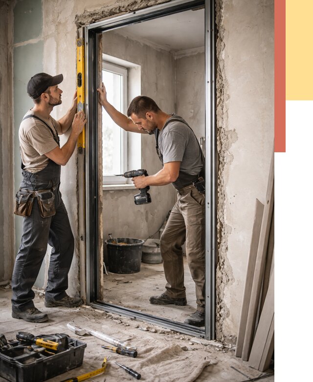 Закладка дверного проема в Смоленске от 3589 руб. — быстро и недорого | ОТДЕЛОЧНИК-Смл