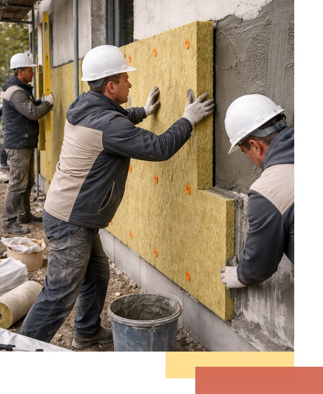 Утепление стен минватой в Смоленске — тепло и звукоизоляция