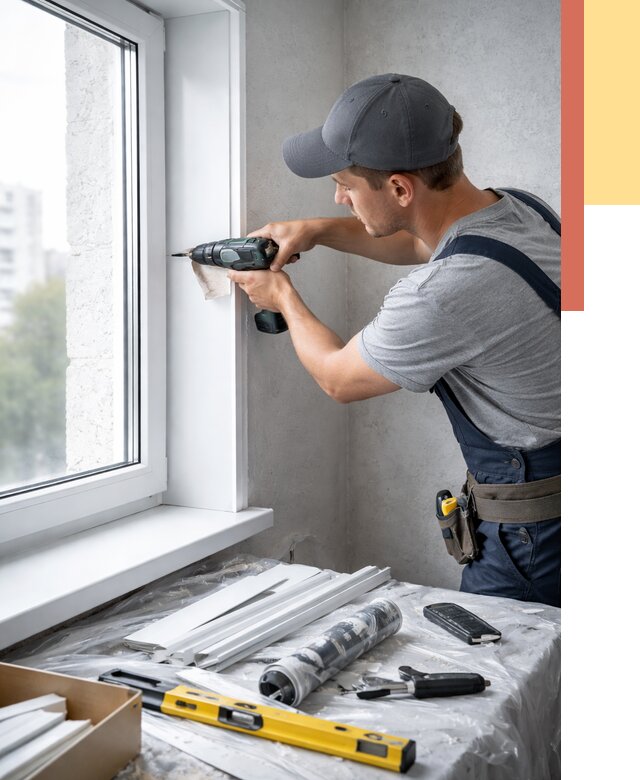 Установка пластиковых откосов в Смоленске от 2307 руб. | ОТДЕЛОЧНИК-Смл монтаж, быстро и недорого