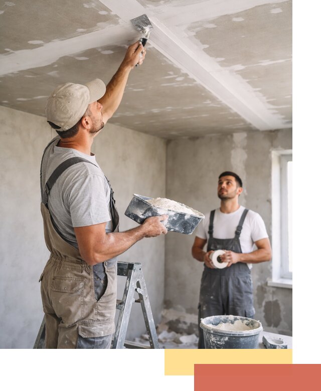 Обработка швов потолка ГКЛ в Смоленске: качественная заделка и шпатлевка