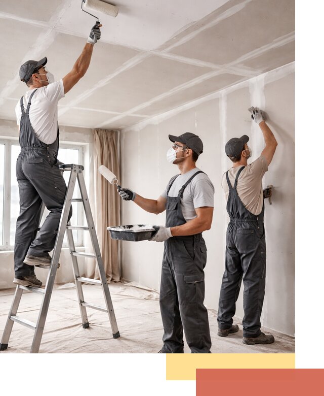 Покраска потолка из гипсокартона в Смоленске качественно и недорого