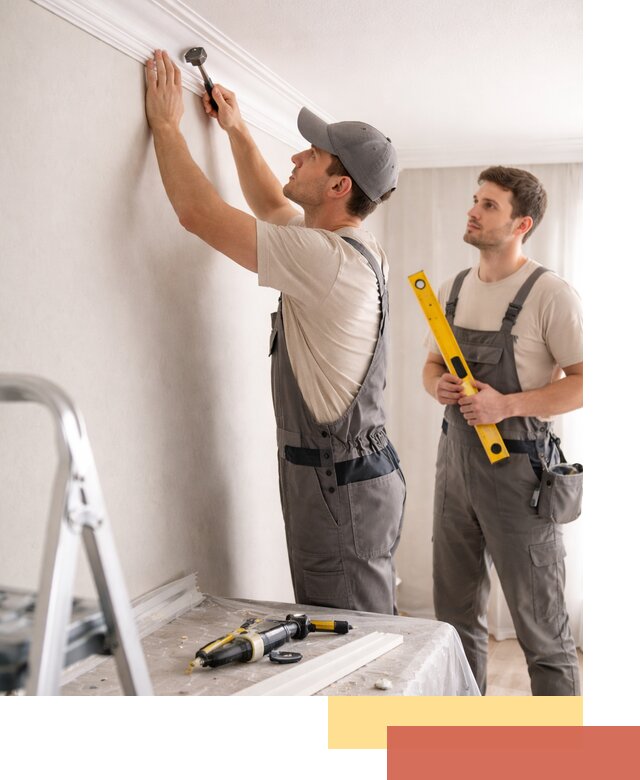 Монтаж потолочного плинтуса в Смоленске качественно и быстро