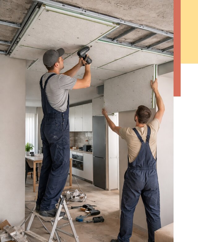 Шумоизоляция потолка панелями зипс в Смоленске от 1897 руб. под ключ | ОТДЕЛОЧНИК-Смл